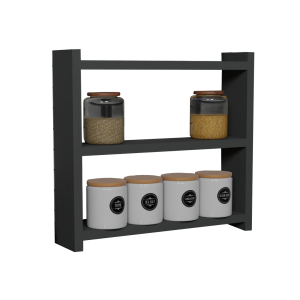 ნაცრისფერი სამდონიანი თარო  (FD- CTKS4010-007)