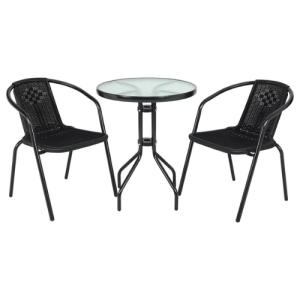 ბაღის ავეჯის ნაკრები - BLOG შავი (A3773)